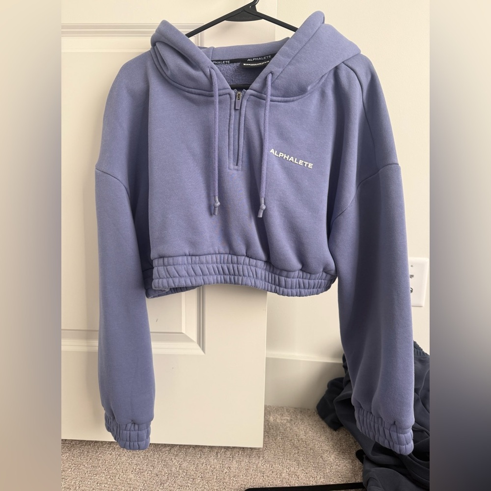 Alphalete Lavender Zip-Up Hoodie